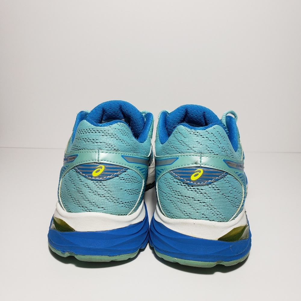 Women's ASICS GEL Flux 4 Athletic Running Shoes Diva Blue/Silver Sz 6.5 SN T764N - Picture 3 of 9